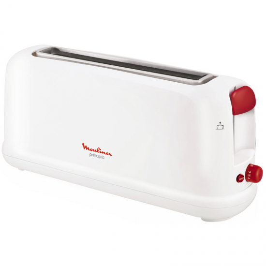 TOSTADORA MOULINEX LS16011 1RANURA LARGA BLANCO 1000W TOSTADORA MOULINEX LS16011 1RANURA LARGA BLANCO 1000W