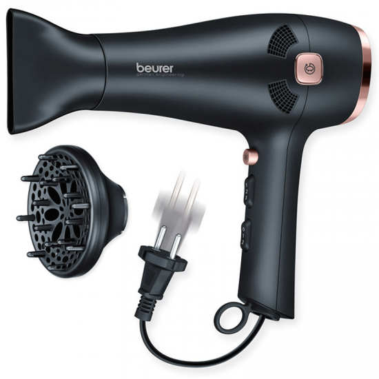 SECADOR BEURER HC55 2200W IONICO RECOGE-CABLE SECADOR BEURER HC55 2200W IONICO RECOGE-CABLE