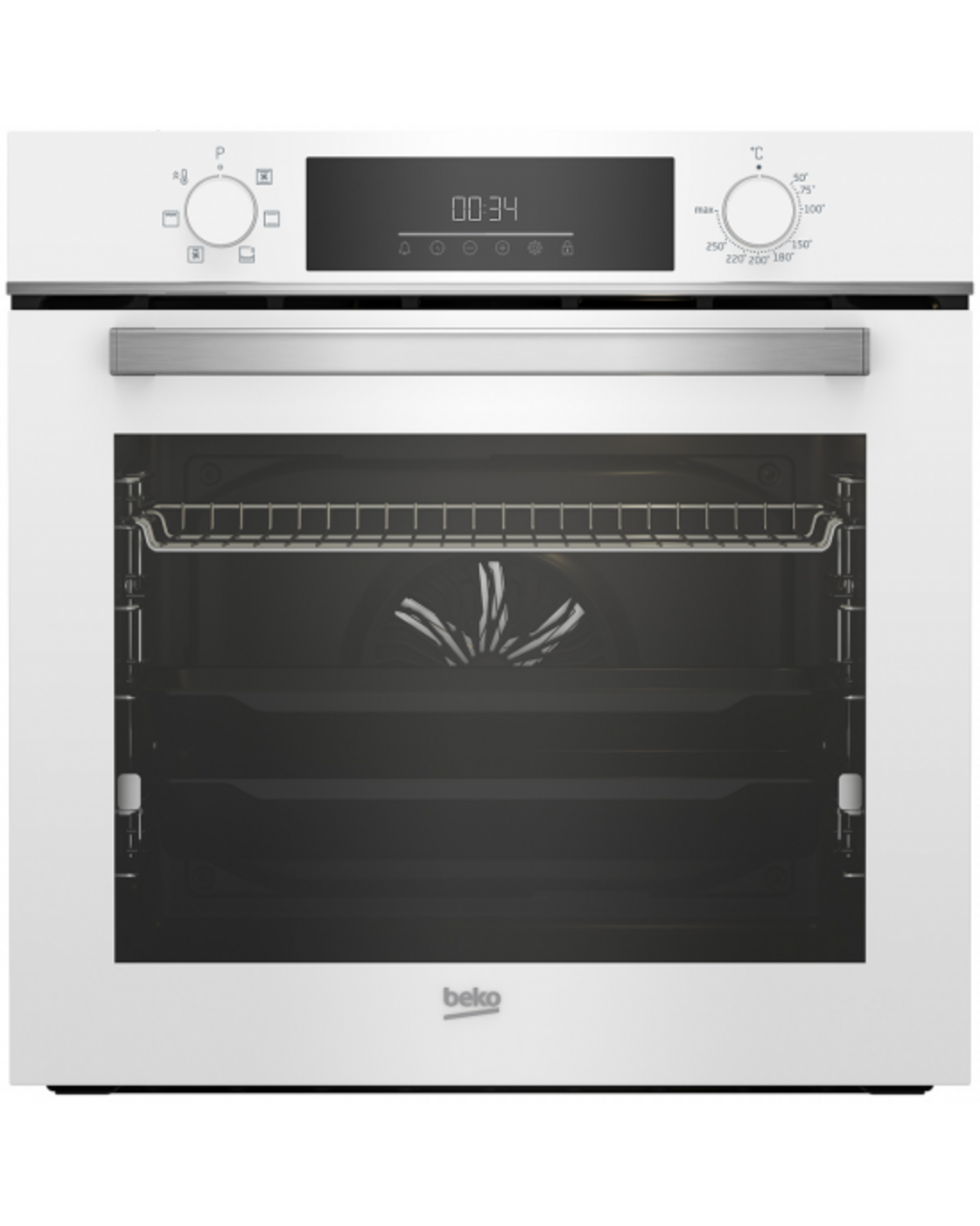HORNO BEKO BBIE18300W BLANCO CONTROL.GIRATORIO 71L - A HORNO BEKO BBIE18300W BLANCO CONTROL.GIRATORIO 71L - A