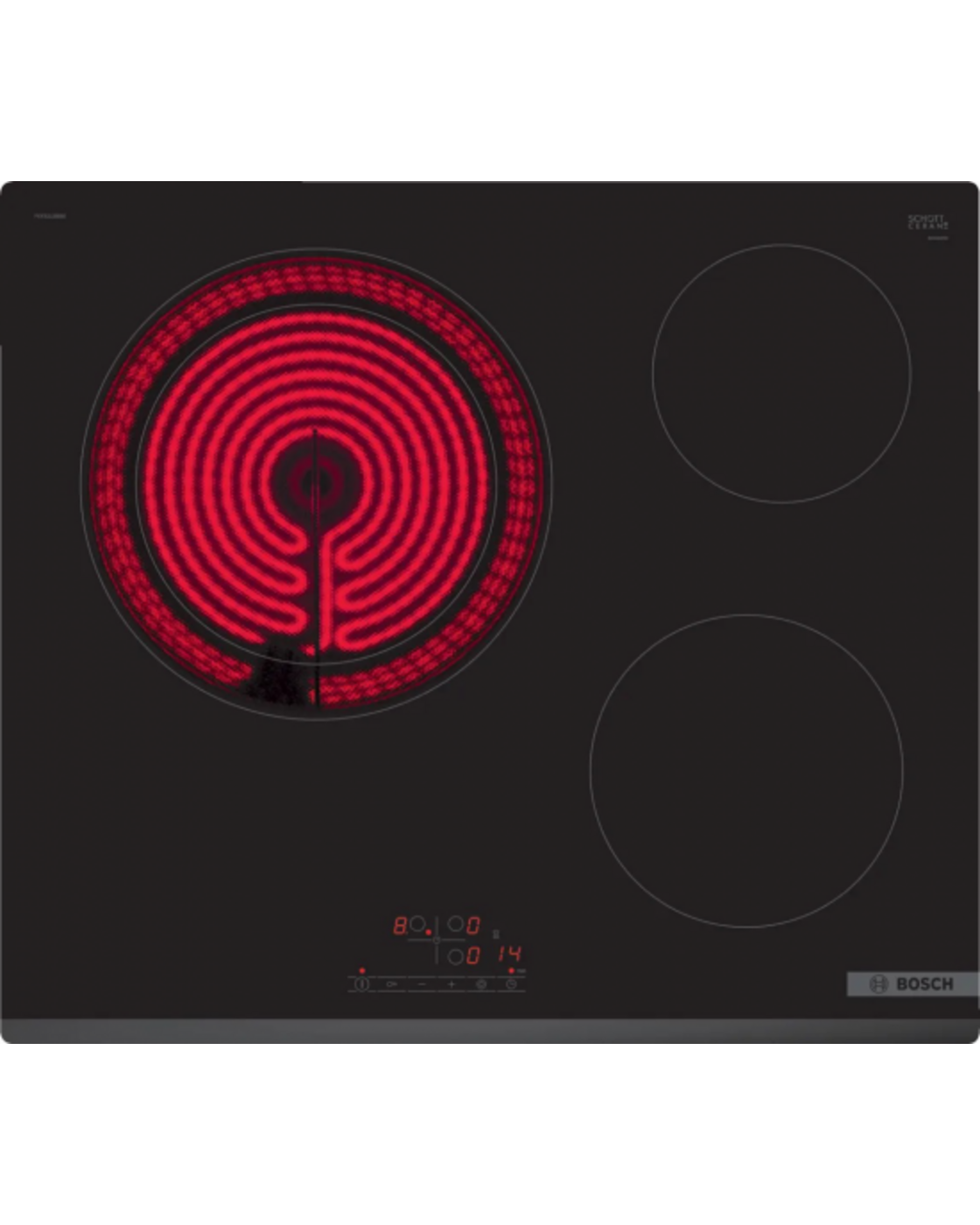 ENCIMERA BOSCH PKK631BB8E 3FOCS VITROCERÀMICA