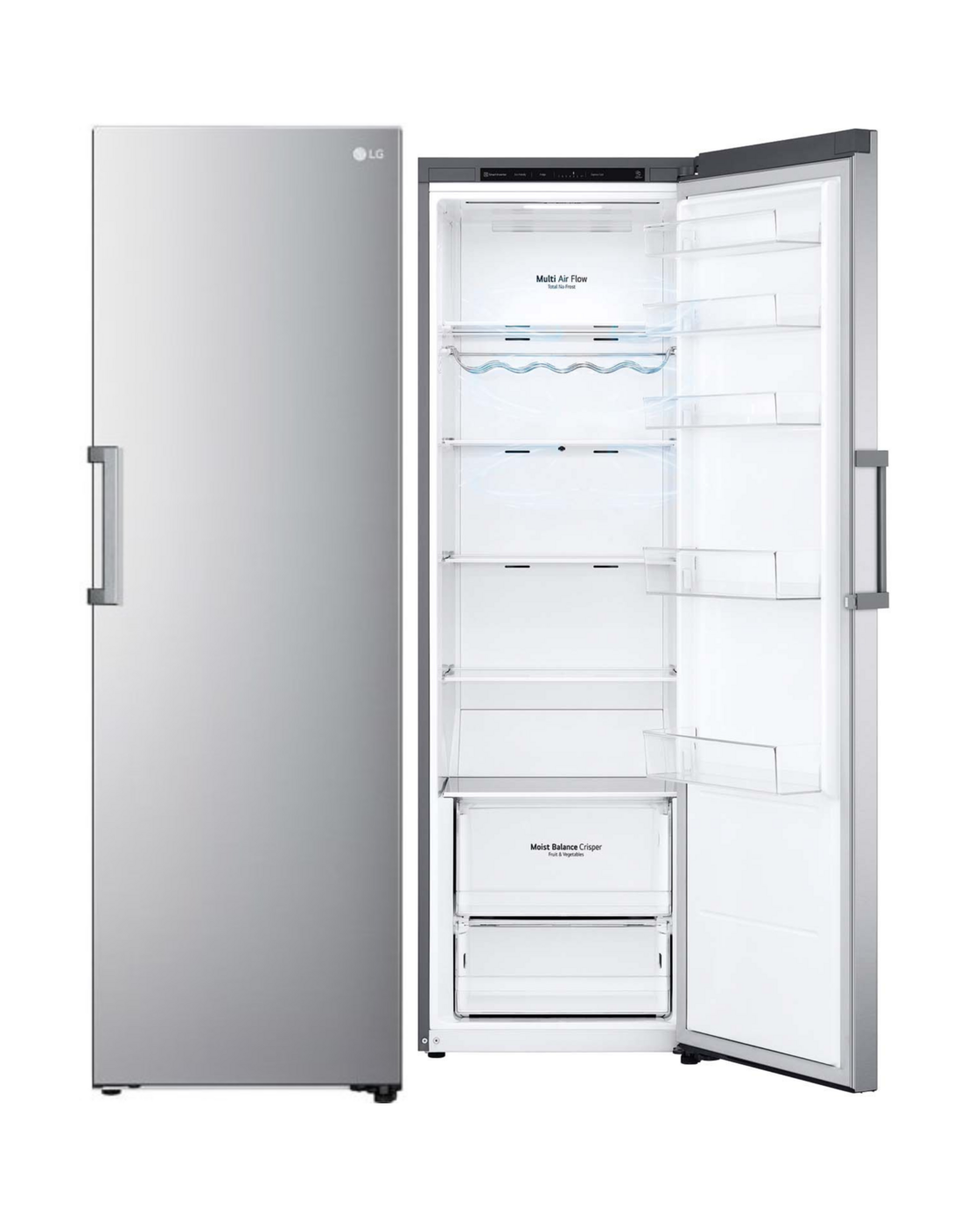 FRIGORÍFICO LG GLT51PZGSZ 185X60 1PUERTA NOFROST INOXIDABLE - E