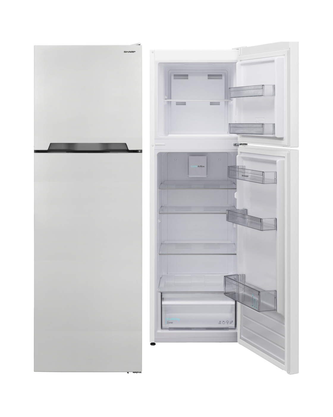 FRIGORÍFICO SHARP SJTA30ITXWF 172x60 2PUERTAS NOFROST BLANCO