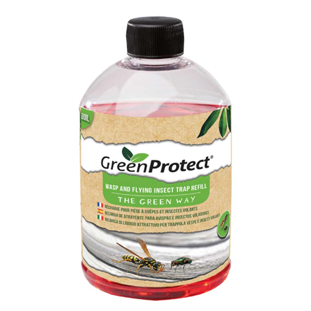 Atrayente de recambio 500ml para la trampa de avispas y moscas Green Protect