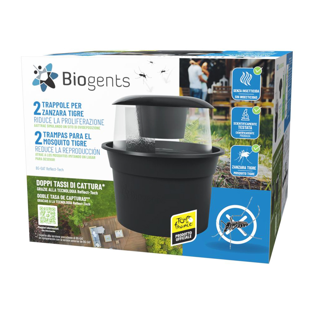 BG-GAT REFLECT TECH Trampa larvicida para el control de mosquitos 1