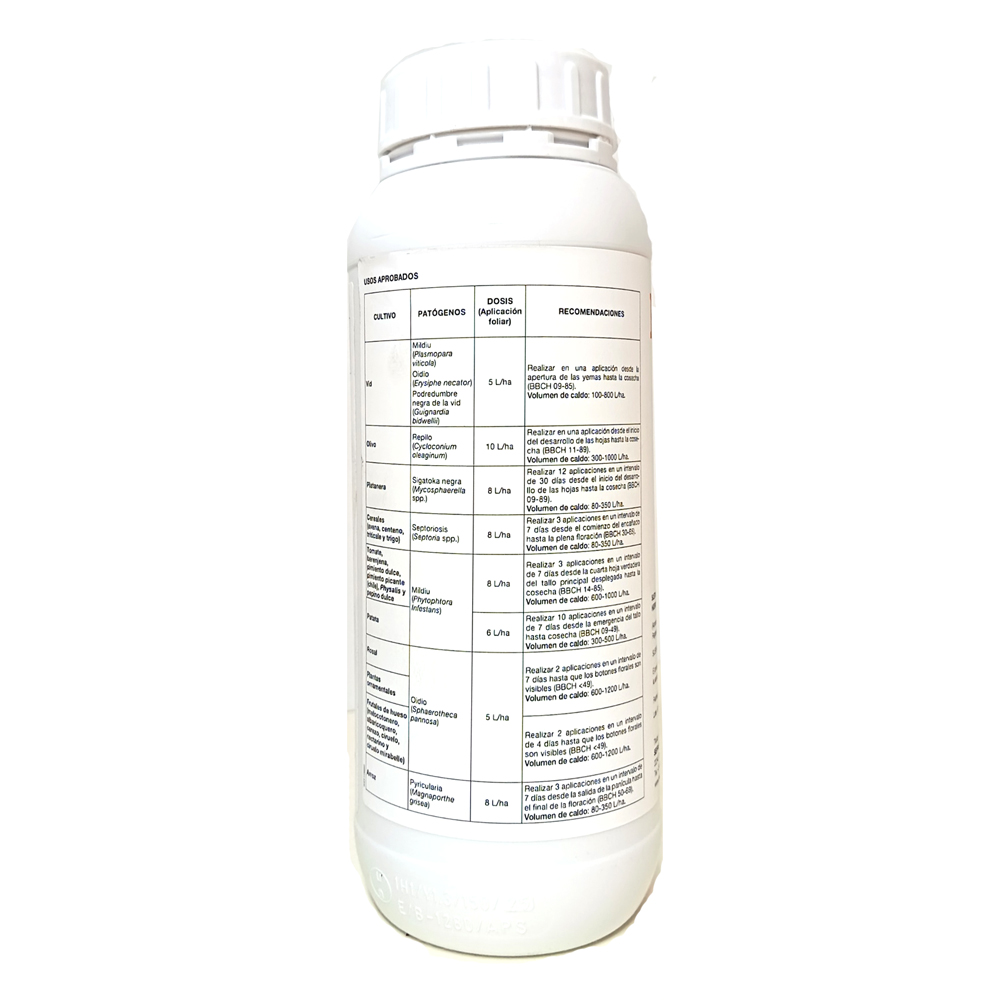 Basei Mg Protección foliar contra hongos de superficie, preventiva y curativa 1L 2