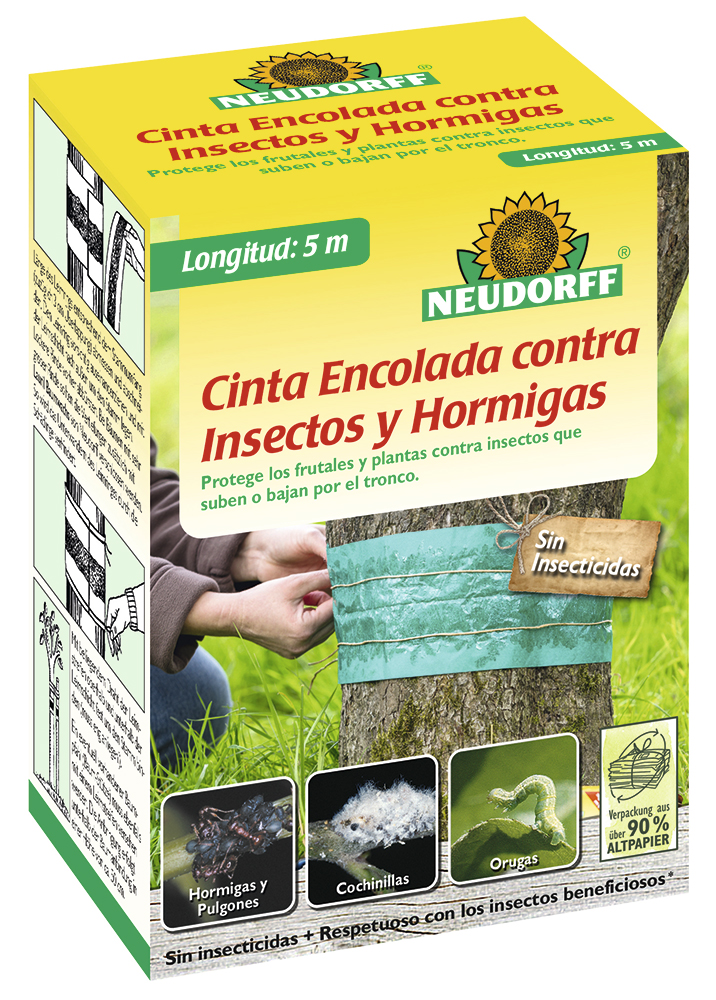 Cinta encolada contra insectos y hormigas 5 m