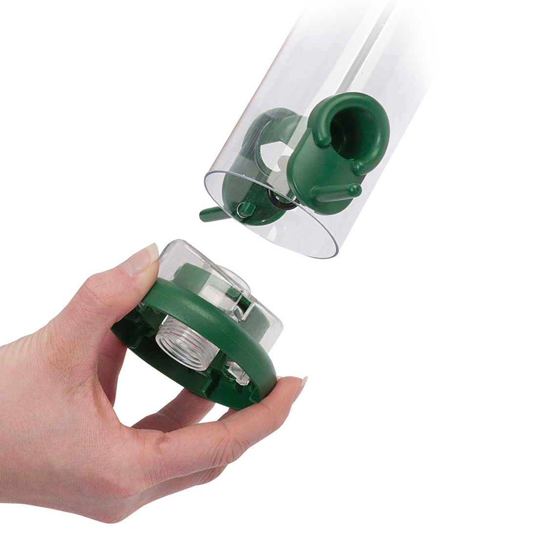 TO-S3G 'RING PULL' COMEDERO TUBULAR PARA AVES SILVESTRES GRANDE PARA MEZCLA DE SEMILLAS FÁCIL DE LIMPIAR