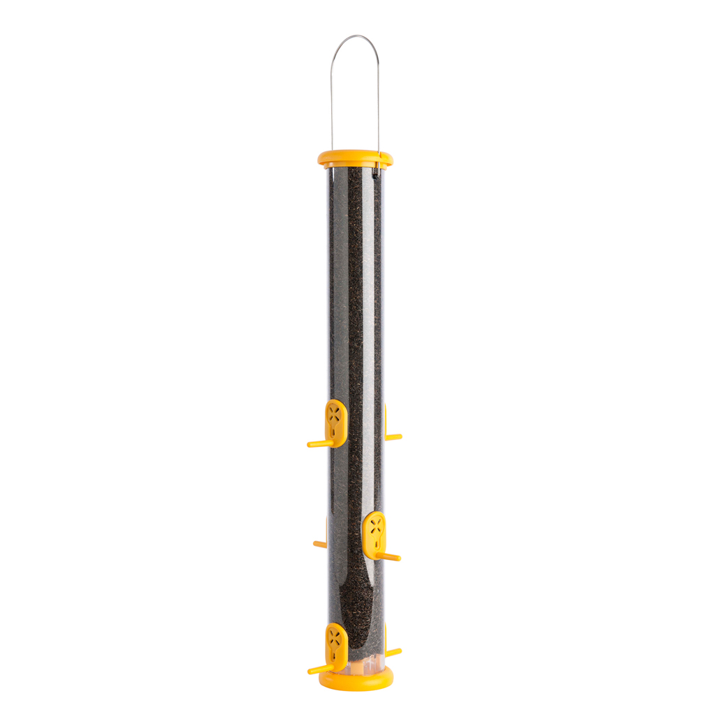 TO-N3Y 'RING PULL'  Comedero tubular para aves silvestres grande especial para negrillo fácil de limpiar