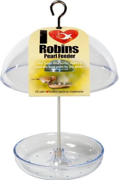 ILR-PF Comedero para petirrojos con cúpula de protección