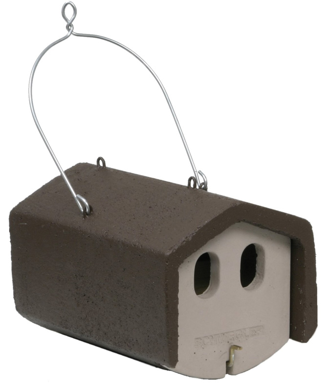 1N Caja nido para gorrión molinero o colirrojo