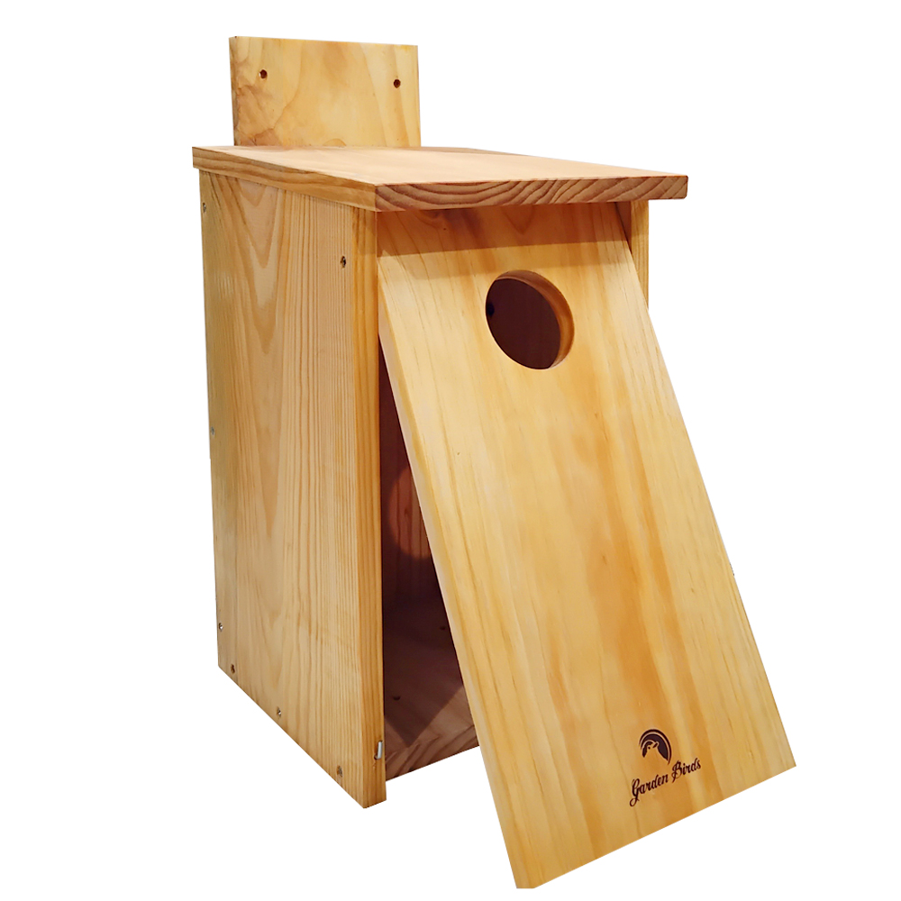 Caja nido para carraca en madera tratada