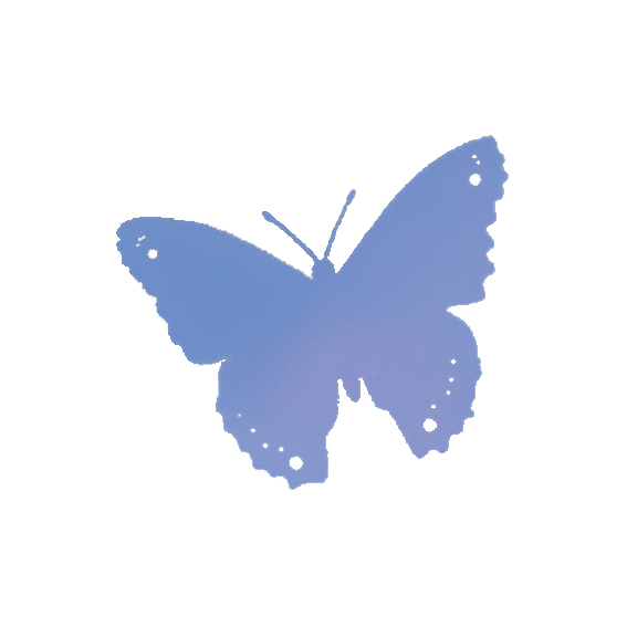 WA-2 Siluetas adhesivas WindoAlert Mariposas