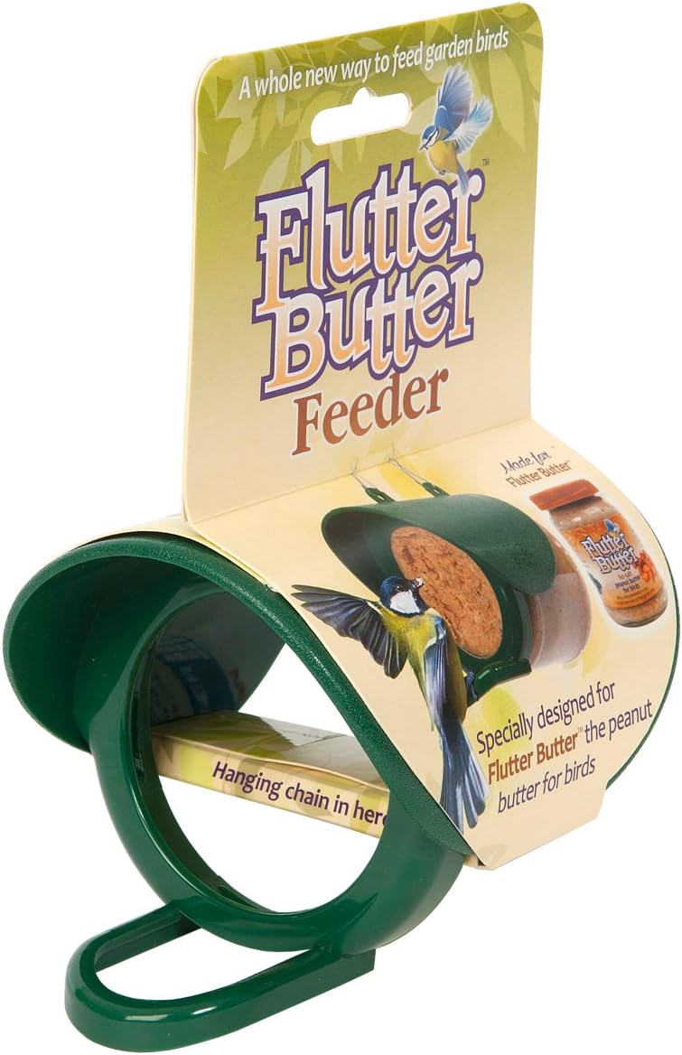 FBF-2 Comedero Flutter Butter para botes y tarros de manteca de cacahuete