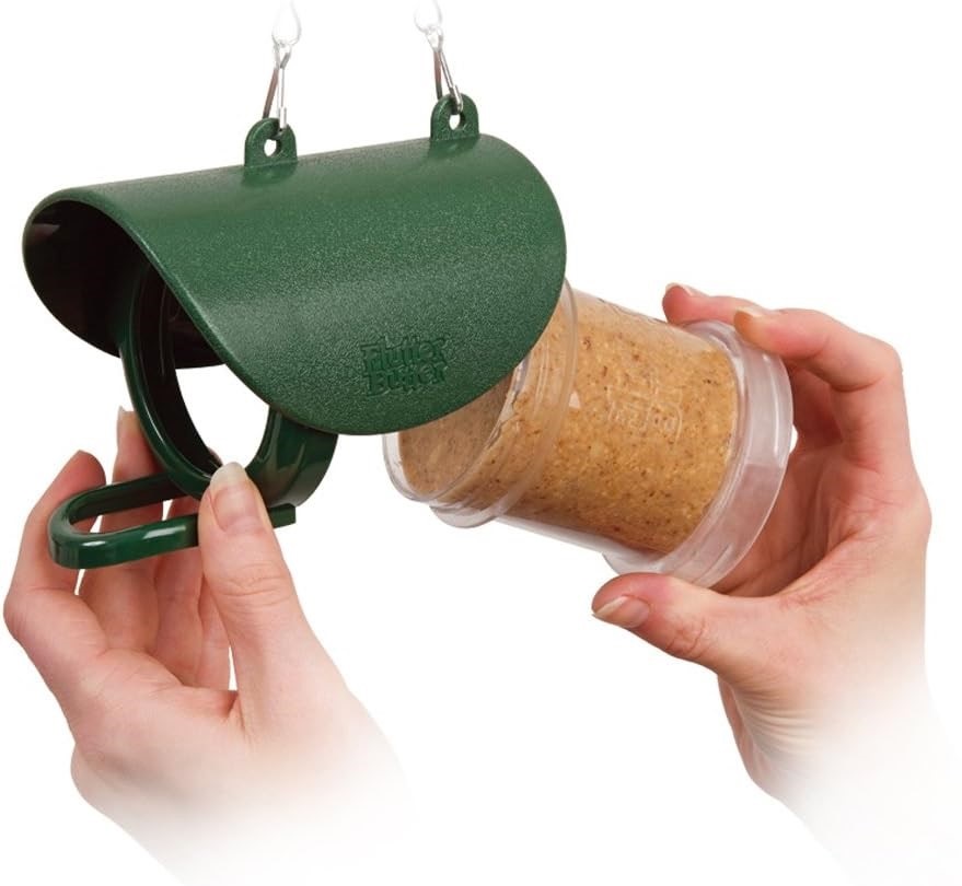 FBF-2 Comedero Flutter Butter para botes y tarros de manteca de cacahuete