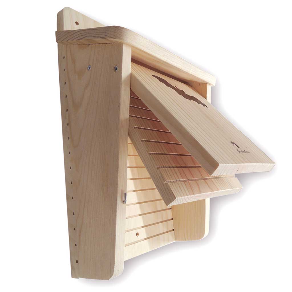 Caja nido de madera para murciélagos doble cavidad