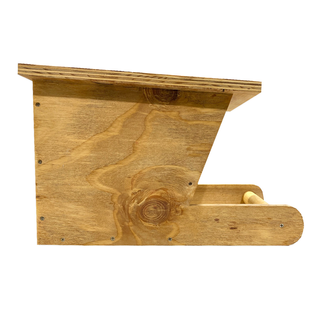 Caja nido para cernícalo vulgar en madera tratada
