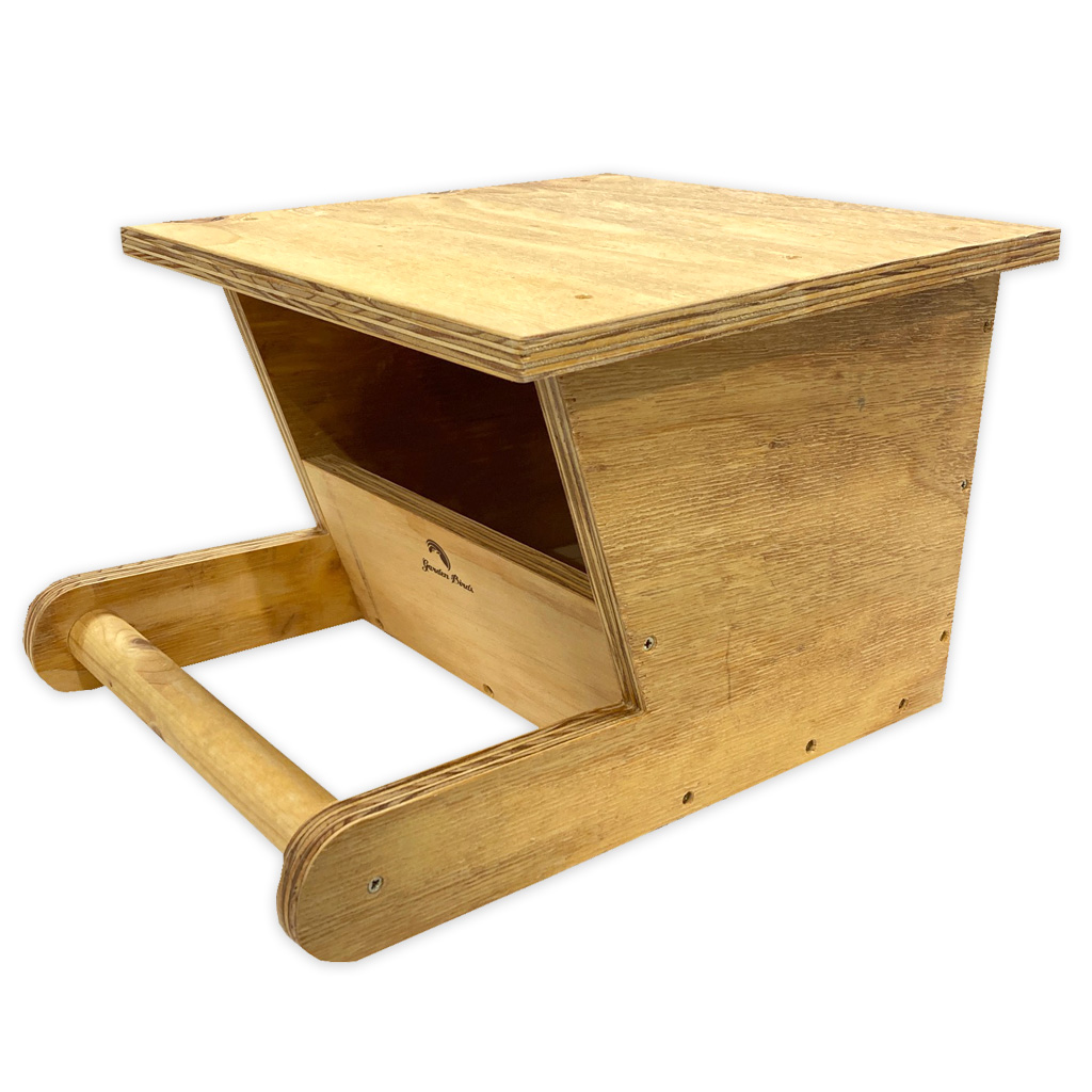 Caja nido para cernícalo vulgar en madera tratada