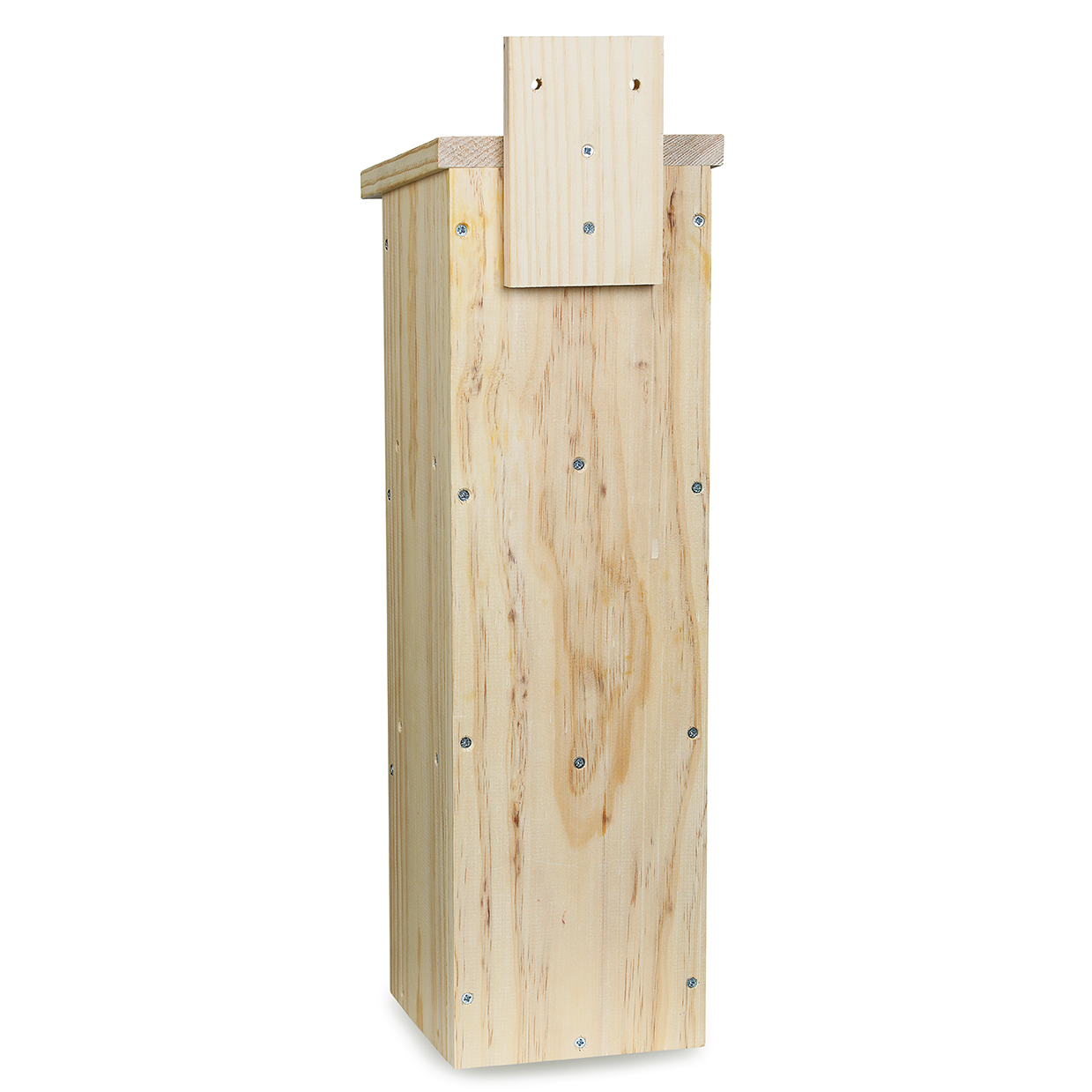 Caja nido de madera triple para colonia de gorriones