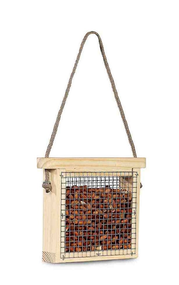 Comedero de madera modelo Cesta