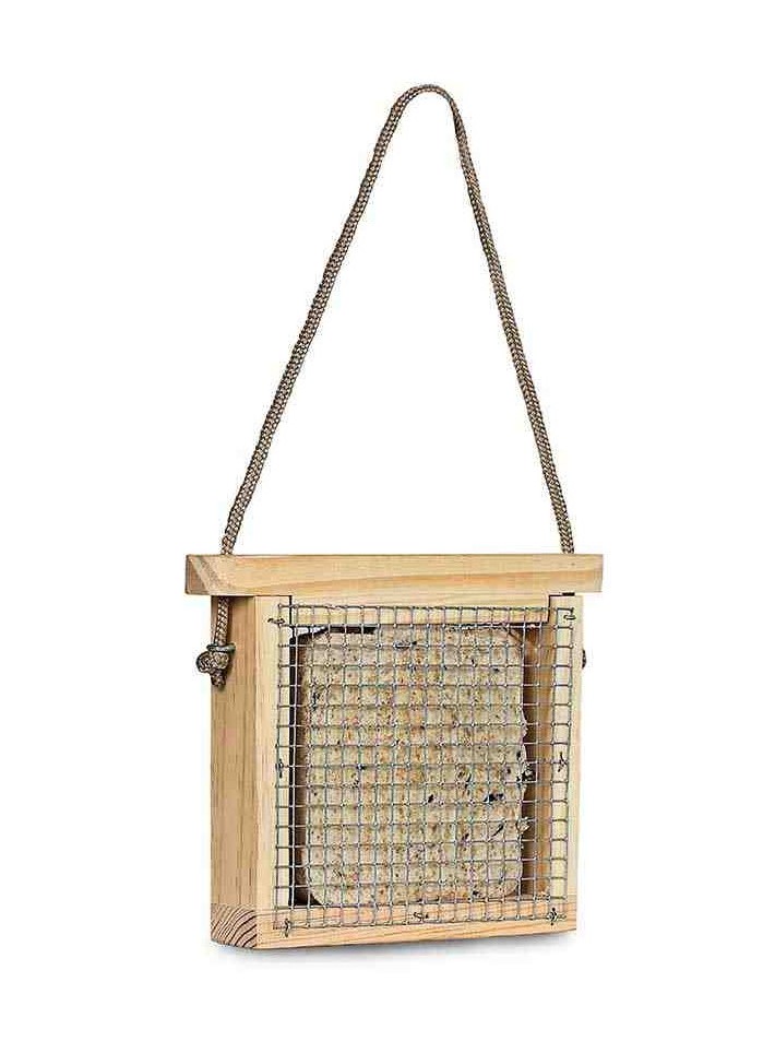 Comedero de madera modelo Cesta