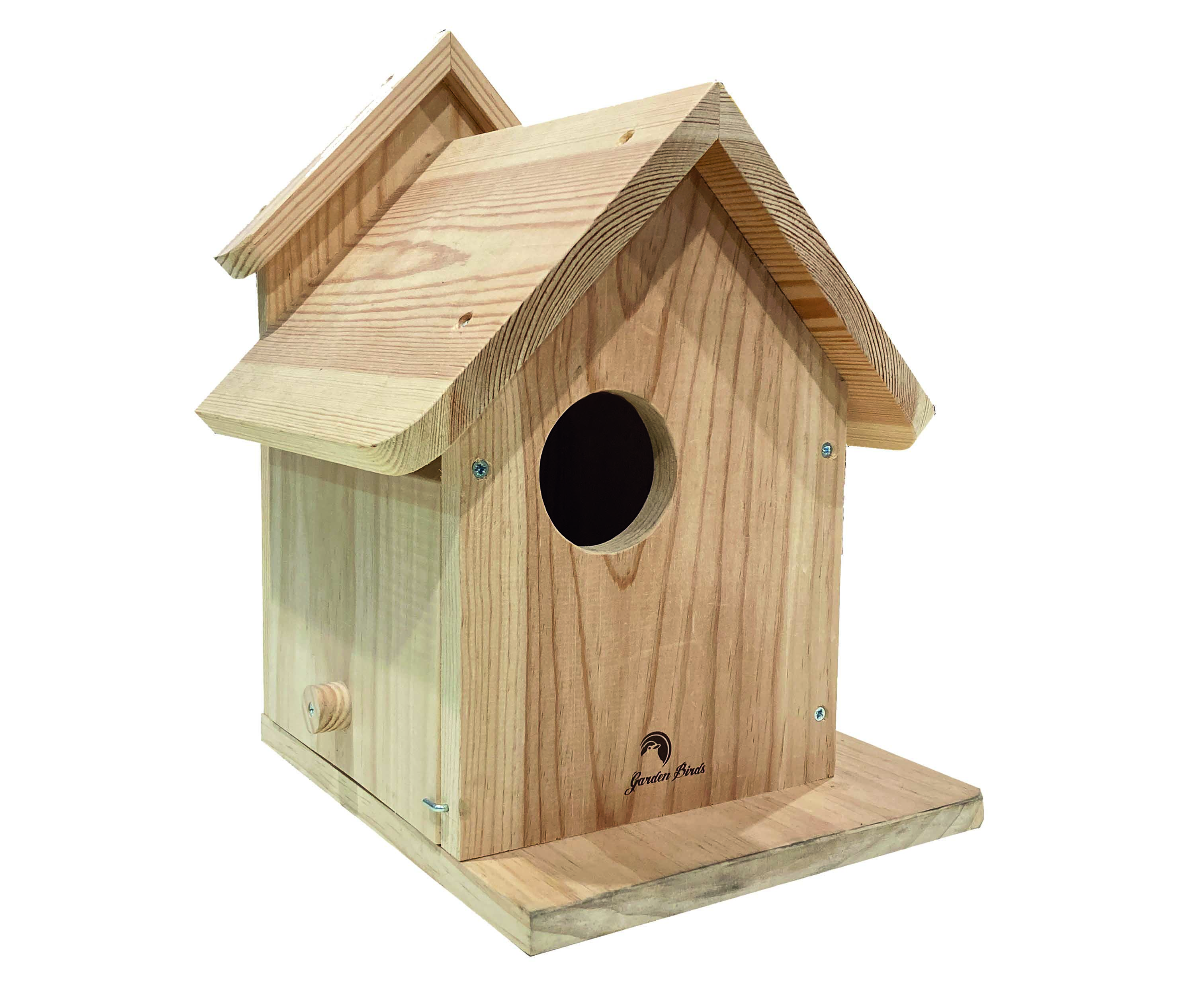 Caja nido de madera para ardillas