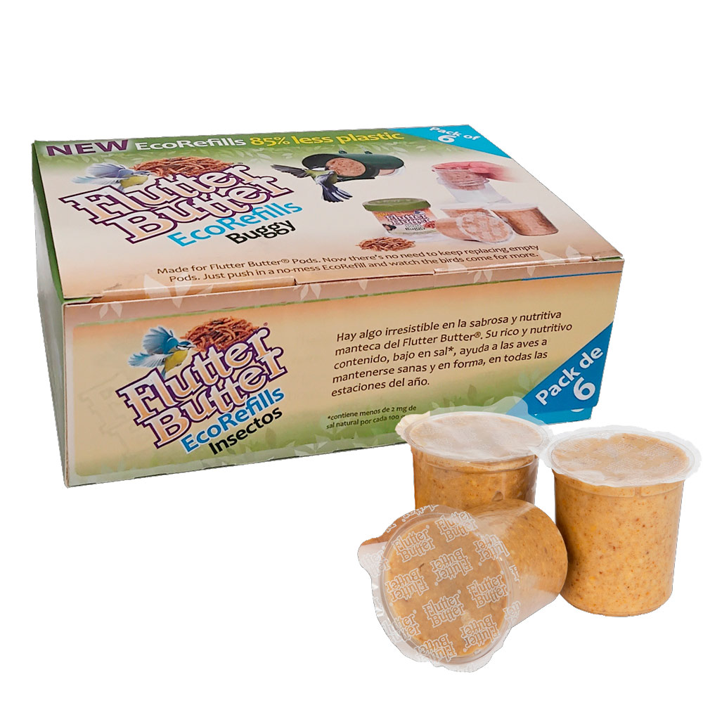 FB-PRB6 Bote de manteca de cacahuete con insectos Ecorefills 6x140g 1