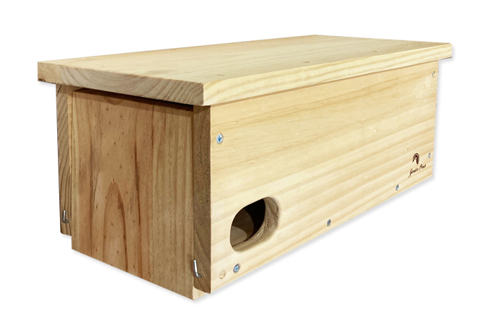 Caja nido de madera para vencejo básica