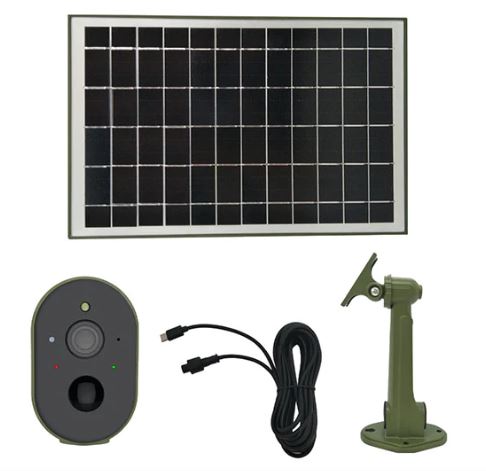 CÁMARA A COLOR Y VISIÓN INFRARROJA CON PANEL SOLAR Y CONEXIÓN WIFI PARA COLOCAR EN CAJAS NIDO Y JARDÍN 3