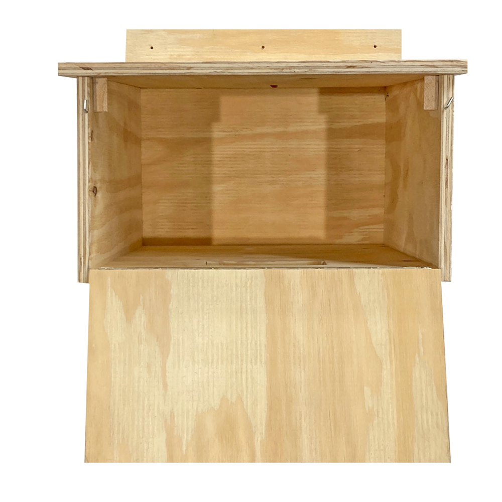 Caja nido de madera para vencejo real