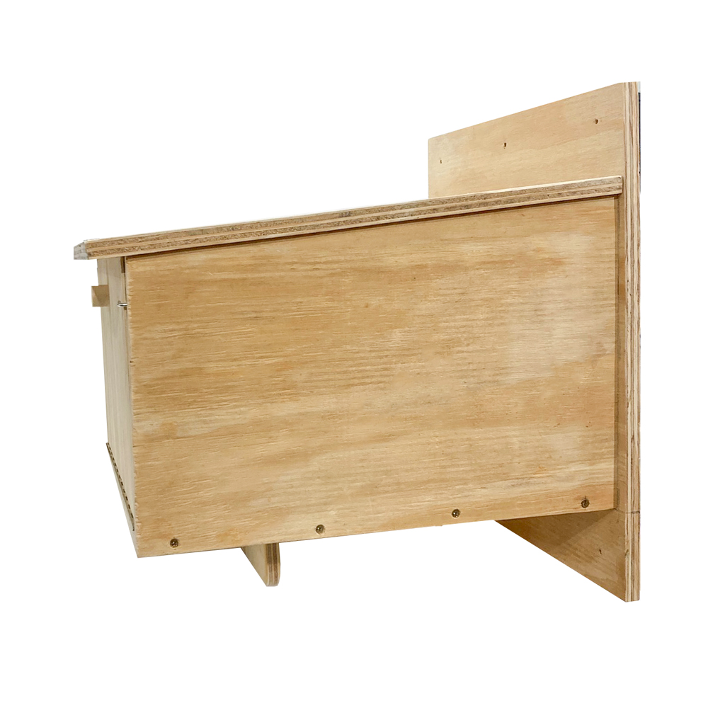 Caja nido de madera para vencejo real