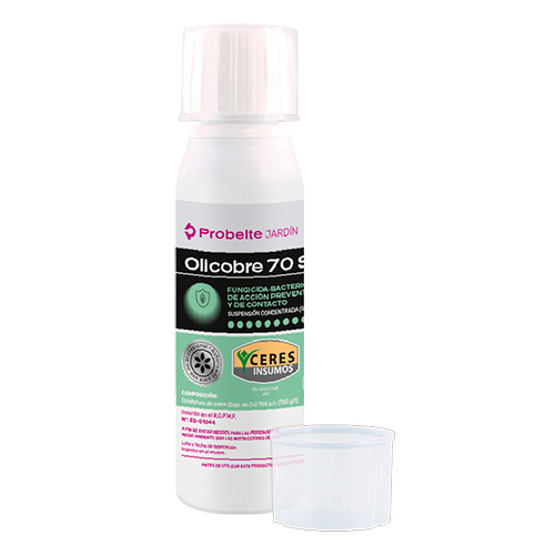 Fungicida y bactericida OLICOBRE 70 SC 100ml 1