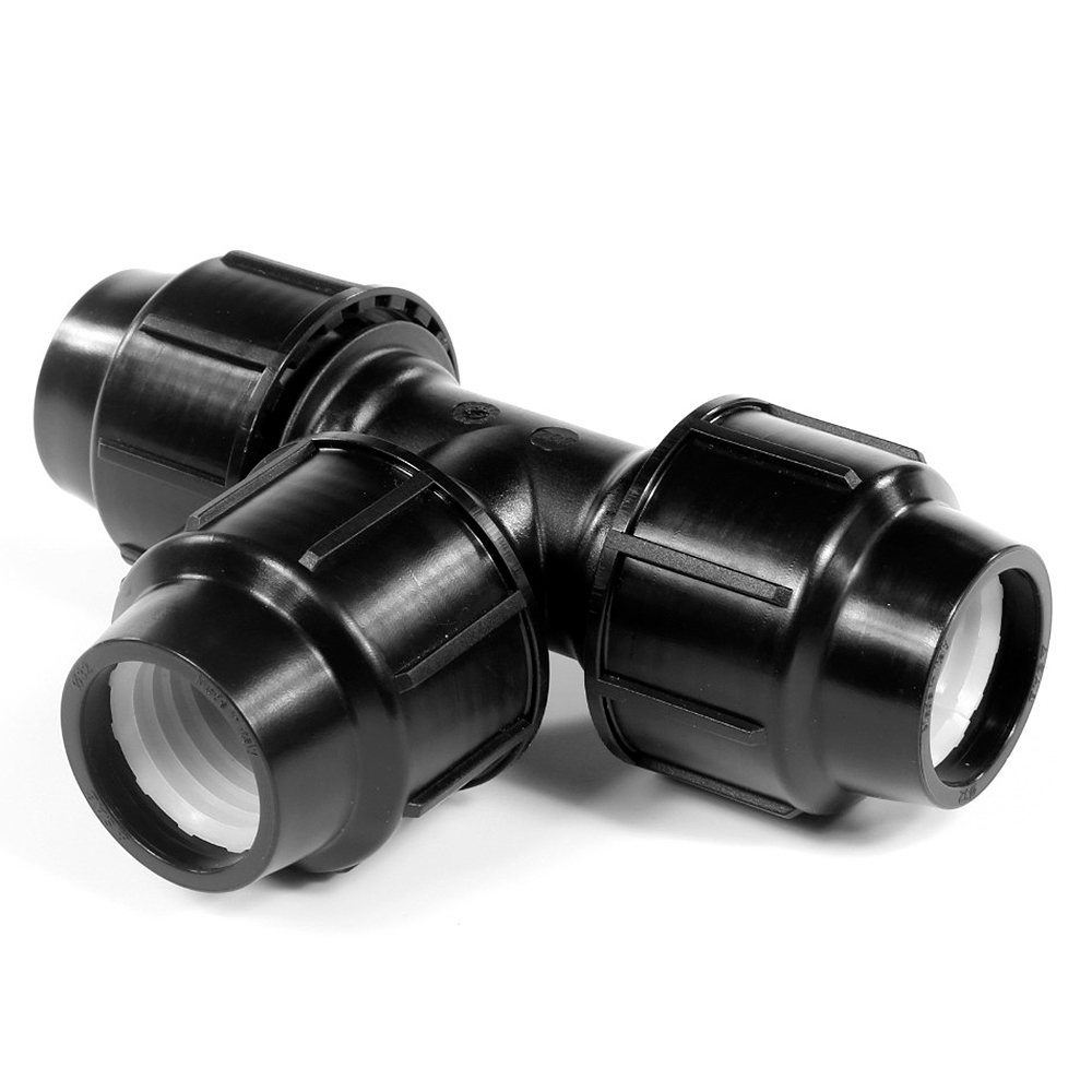 Te fitting PE para tubería de 25mm 1
