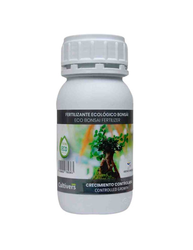 Abono Bonsái líquido ecológico 250ml Cultivers