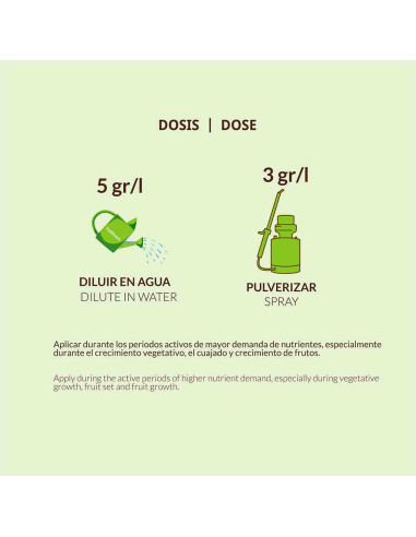 Abono engorde y maduración ecológico Cultivers 250g