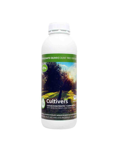 Abono Olivo líquido ecológico Cultivers 1 litro