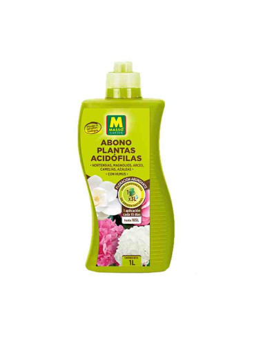 Abono Plantas Acidófilas ecológico 1L Massó