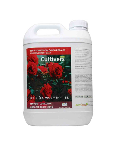Abono Rosales líquido ecológico Cultivers 250 ml 4