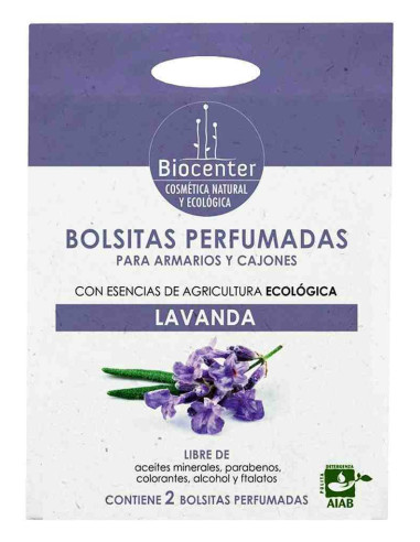 Ambientador ecológico bolsitas de Lavanda 2 unid. 1