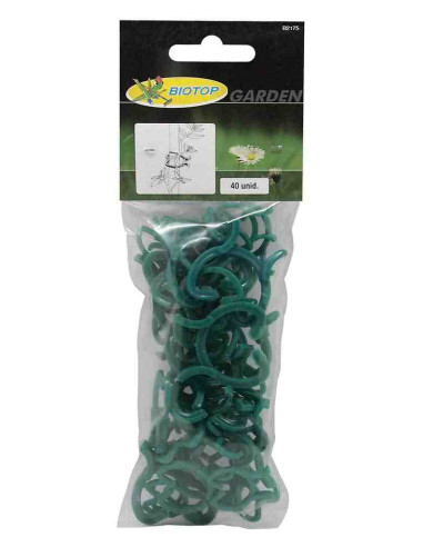 Anillos de fijación para plantas (40 unidades, varias medidas)