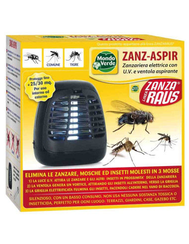 Atrapainsectos con ventilador Zanz-Aspir