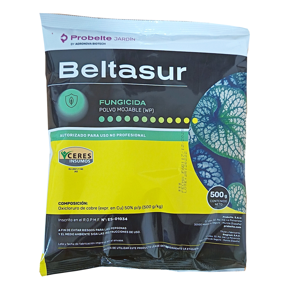 Fungicida ecológico Beltasur 500 (oxicloruro de cobre) 500g 1