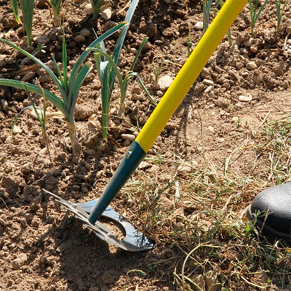 Binador-azada y rastrillo de jardín con mango de madera de 150cm naturOvert Leborgne 5