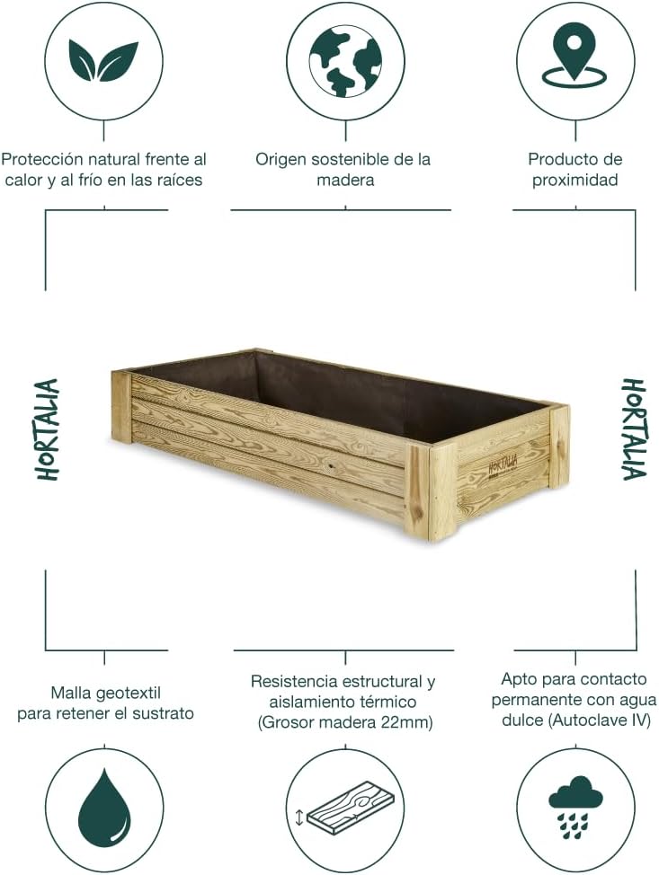 Cajón de cultivo Box XL30 Hortalia 4