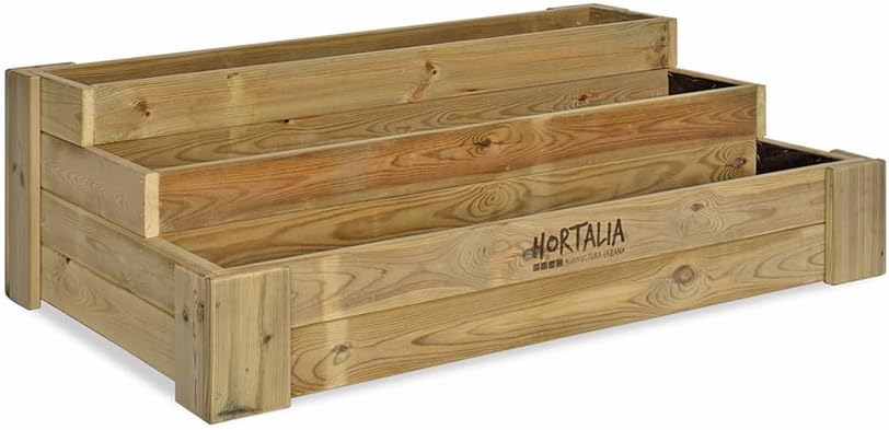 Cajón de cultivo Box Stairs 120 Hortalia 1