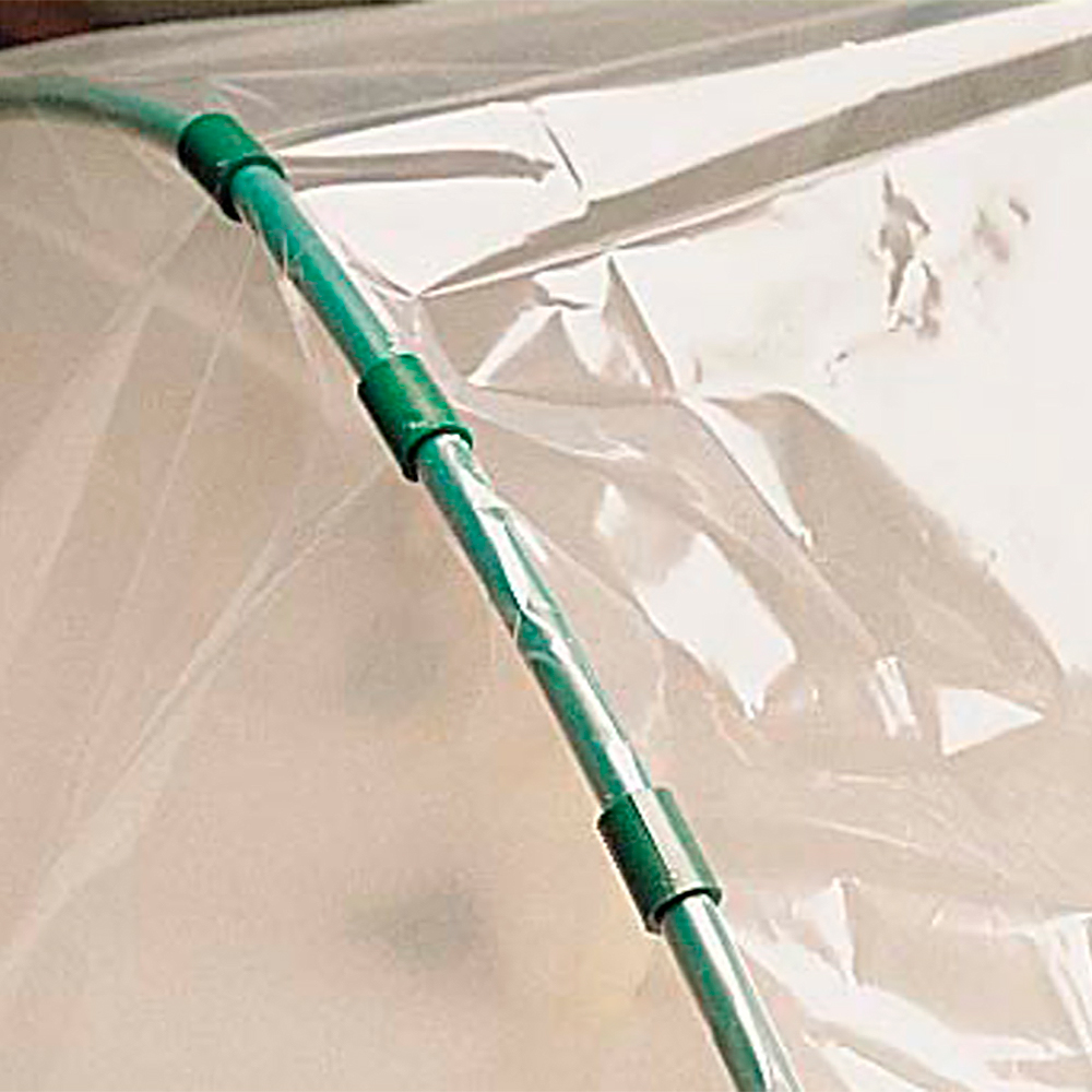 CLIP para sujetar el film de cultivo Climafilm al Arco de PVC (20 unid.) 2