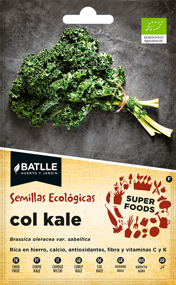 Semillas ecológicas Super Food Col Kale