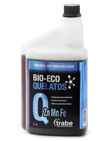 Corrector de carencias Bio Eco Quelatos Zn-Mn-Fe 1L