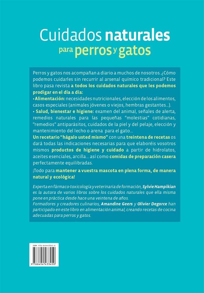Cuidados naturales para perros y gatos