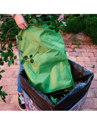 Delantal impermeable para recolección