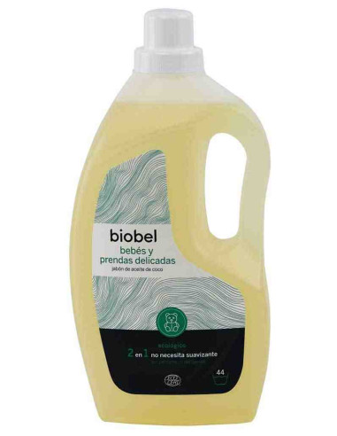 Detergente ecológico bebés y prendas delicadas Biobel 1,5L 1